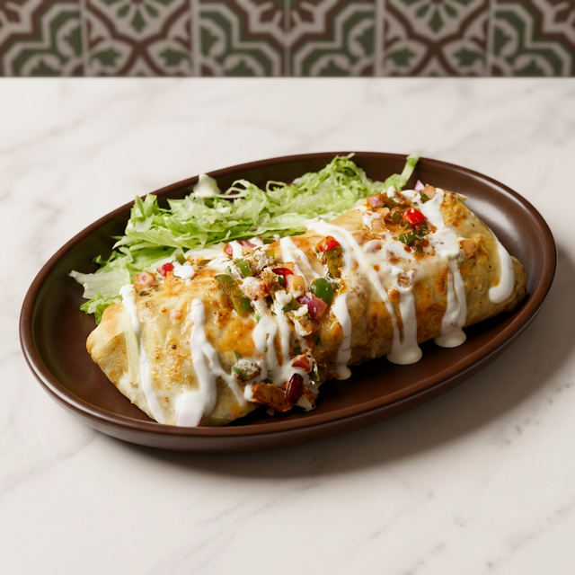 Lunch Burrito Grande.